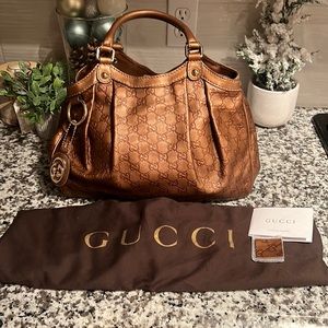 Sukey Tote Guccissima Leather Medium